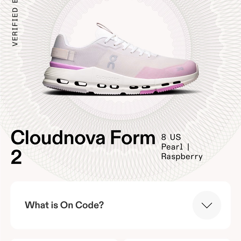 On Running Cloudnova Form Women's Sneakers - White Pink